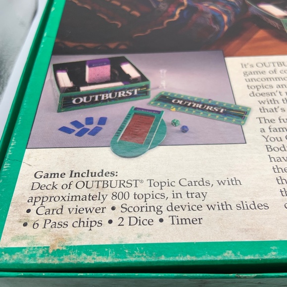 Vintage 1990s Outburst: The Game of Verbal Explosions Game - Picture 16 of 16